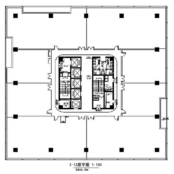 东方希望大厦户型图